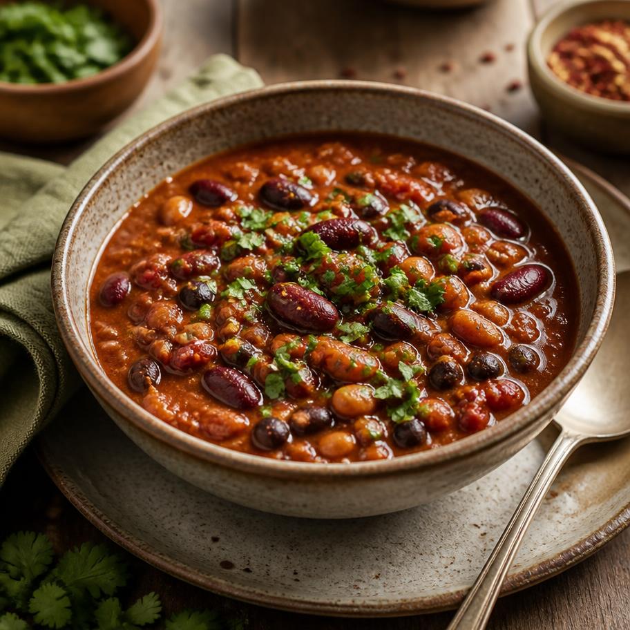 Seventeen-Bean Sunday Chili